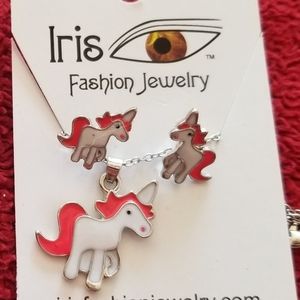 Unicorn necklace set